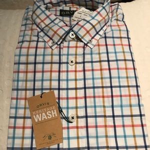 Orvis long sleeve button down large NWT never worn